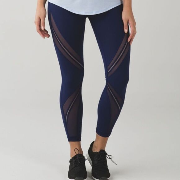 Lululemon High Times Pant *Metta Hero Blue Size 8 - Picture 2 of 11